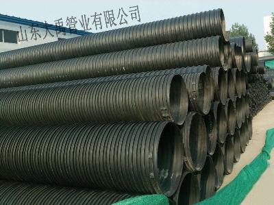 东北HDPE塑钢缠绕排水管