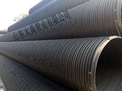 HDPE塑钢缠绕排水管