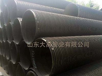 HDPE塑钢缠绕排水管