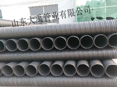 HDPE塑钢缠绕排水管